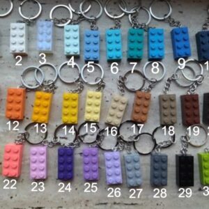 sleutelhanger legoblokje